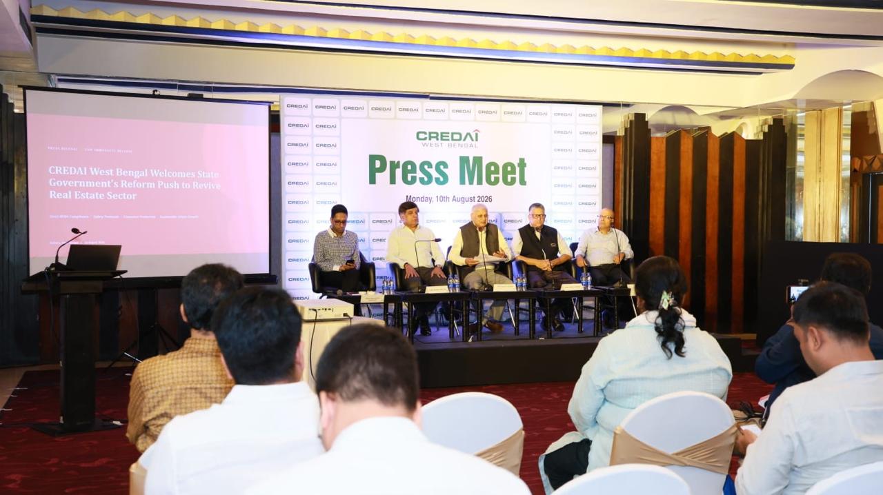 Press Conference co-hosted by CREDAI Kolkata