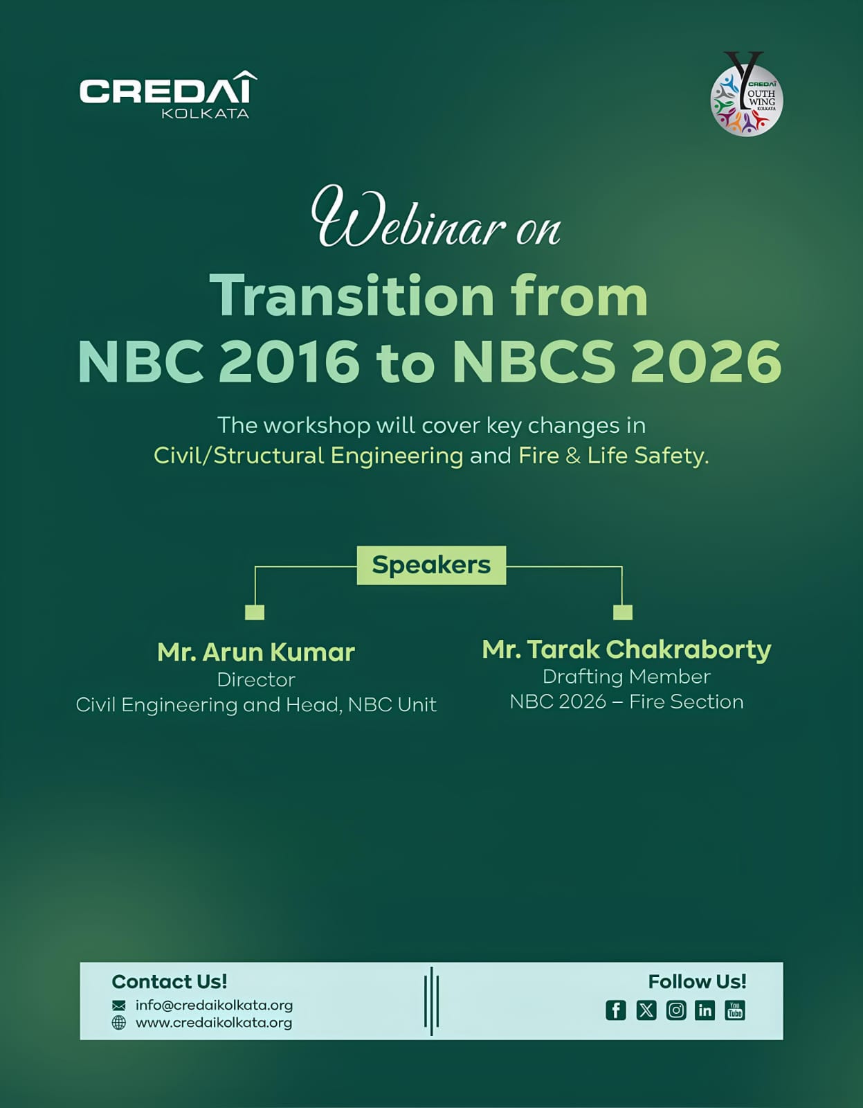 Webinar on the 'Transition from NBC 2016 to NBCS 2026'